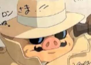 MIYAZAKI DONA A MACRON UN SIMBOLO DI PACE DAL VOLTO DI PORCO ROSSO