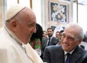 SCORSESE E PAPA FRANCESCO: IN VATICANO LA PRIMA DI “ALDEAS”